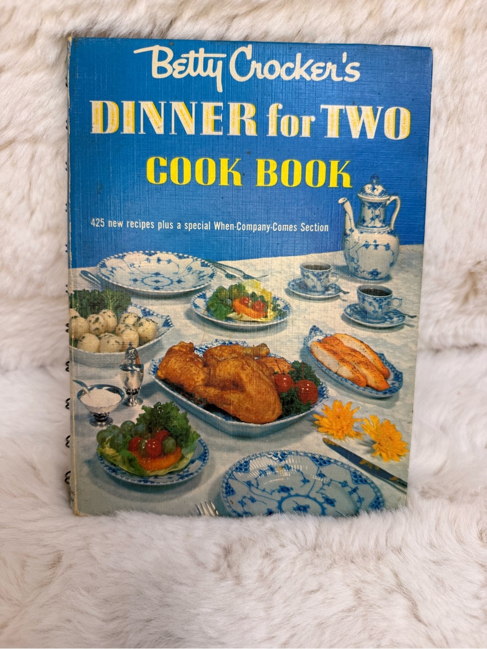1958 - Betty Crocker's Dinner for Two Cookbook 1st Edition/1st Print *Vintage*